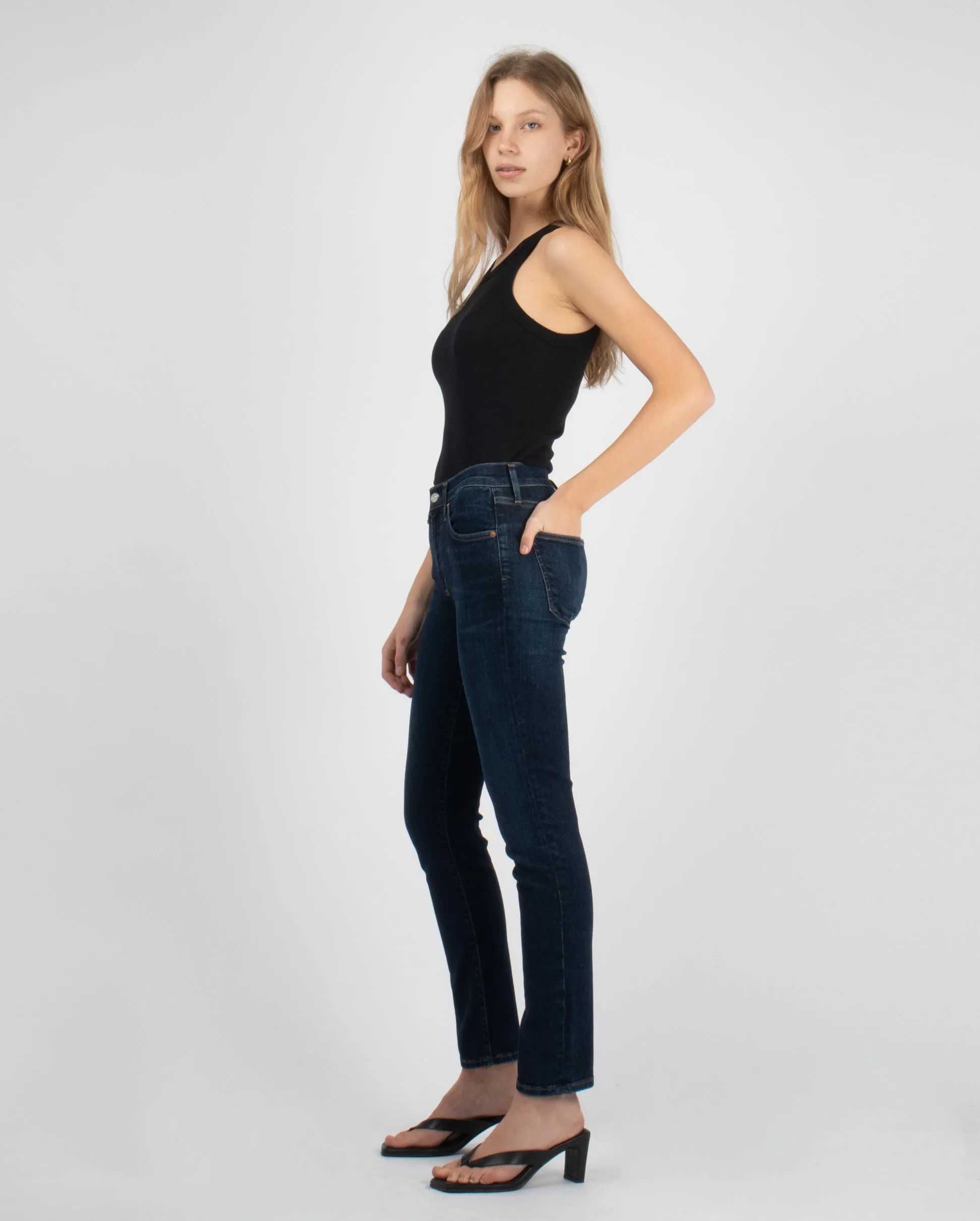 SKYLA MID RISE SLIM STRAIGHT / LOVELAND