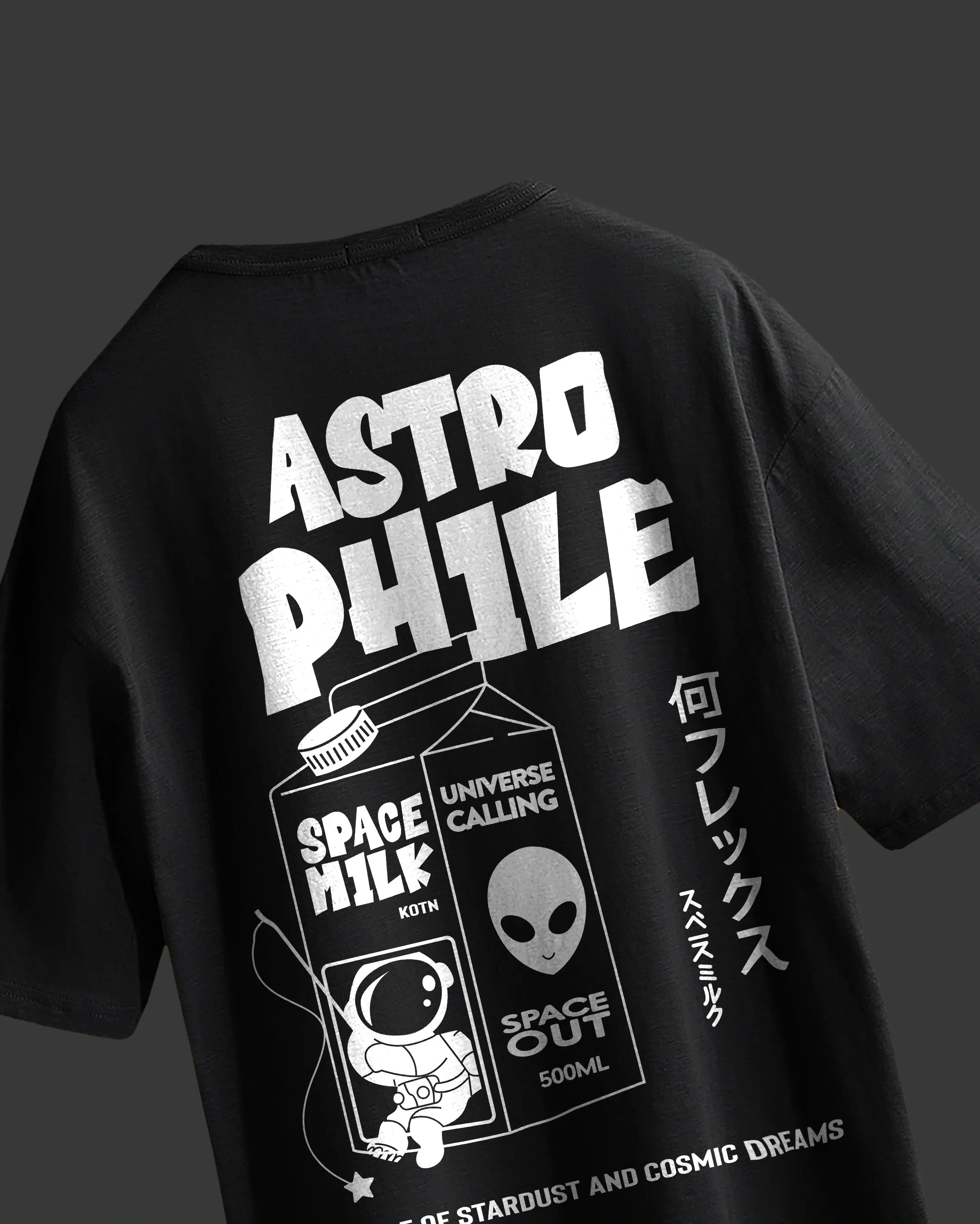 SPACE OUT OVERSIZE TEE