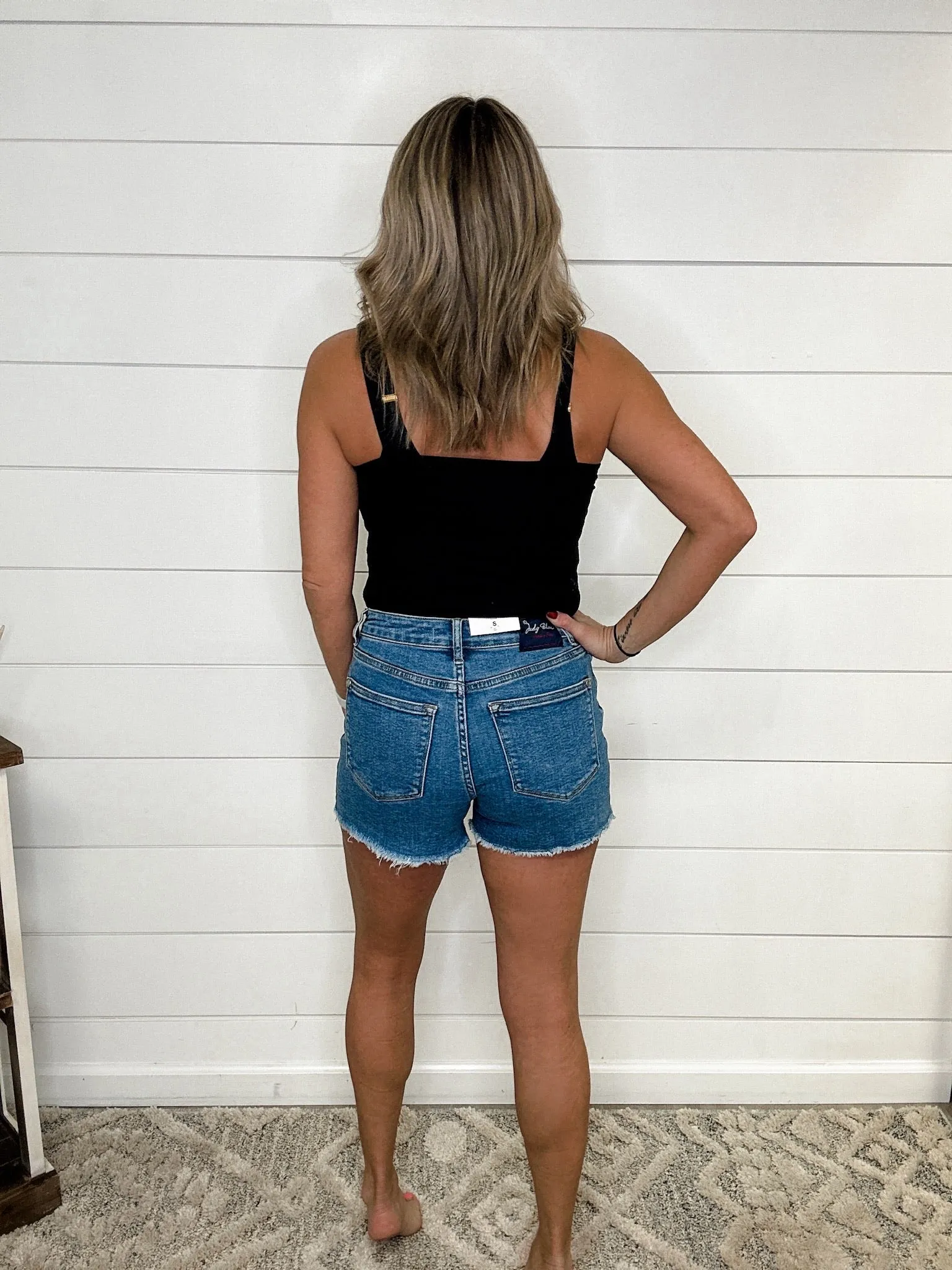 Star Cut Off Judy Blue Shorts