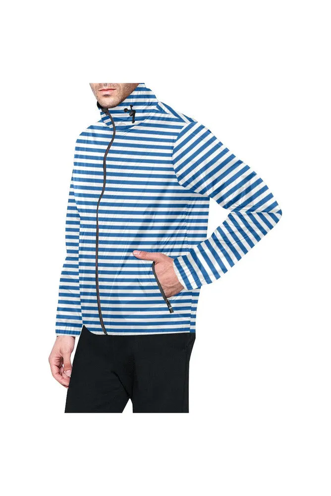 Striped Unisex Windbreaker