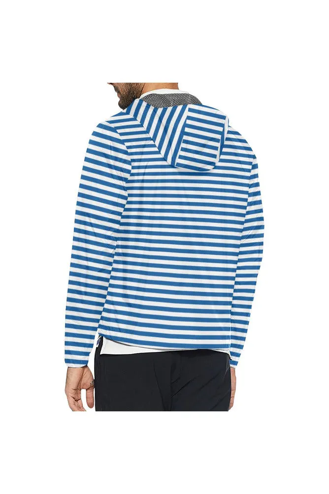 Striped Unisex Windbreaker