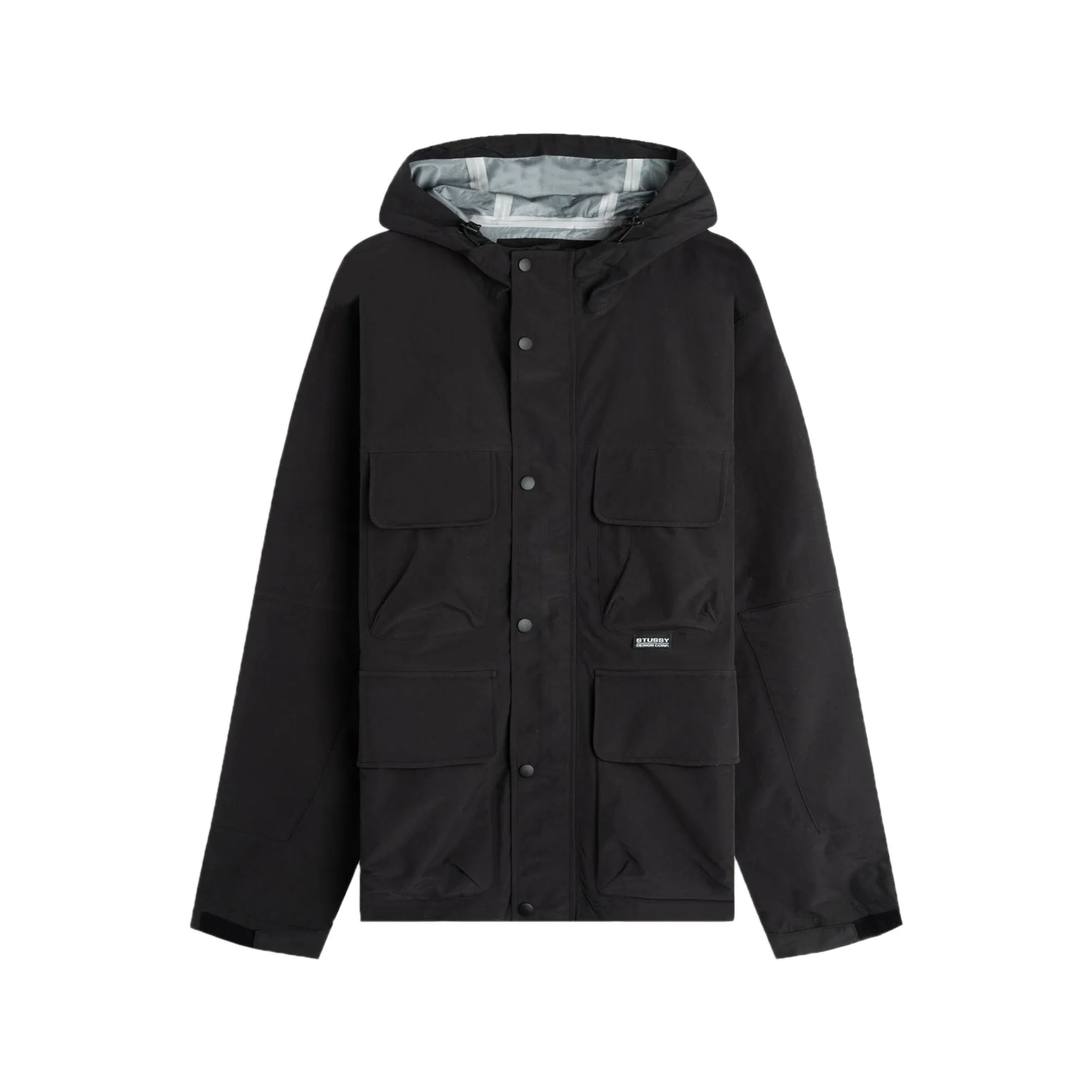 Stussy Mens Solid Taped Seam Field Jacket