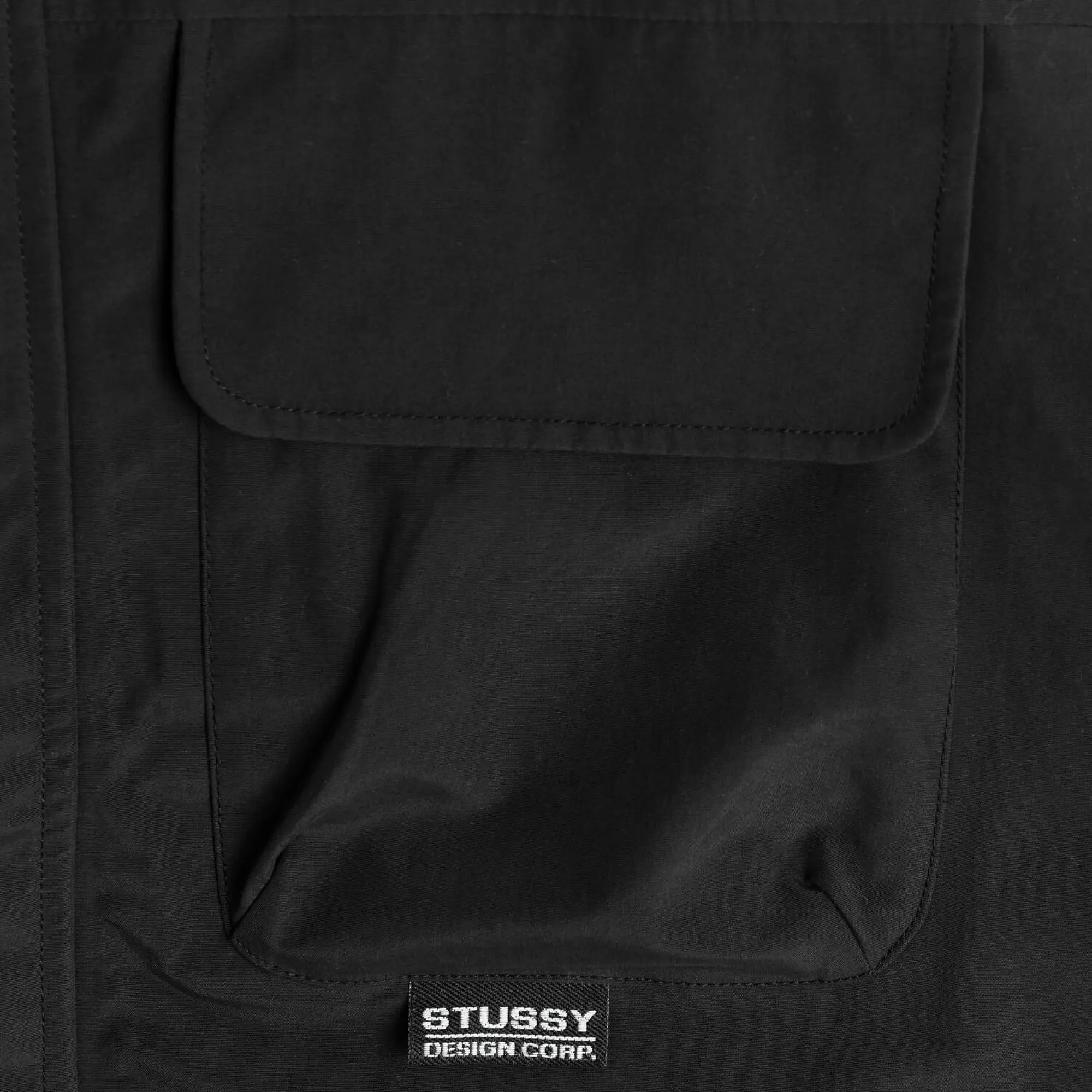 Stussy Mens Solid Taped Seam Field Jacket