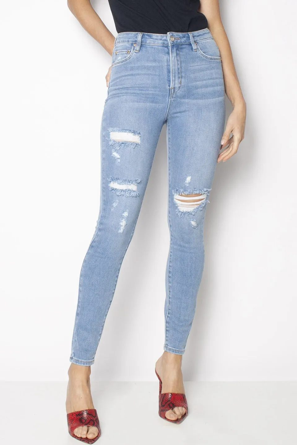 Swizzle Sticks Blue Lover Trash Denim Jean