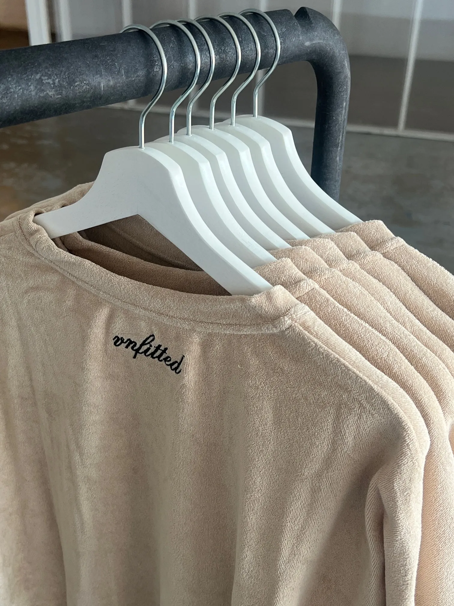 TERRY TOWEL OVERSIZED TEE