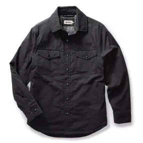 The Lined Maritime Shirt Jacket in Coal