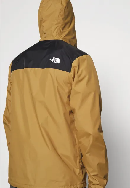 The North Face Antora men's rain and wind jacket NF0A7QEYYU3 black-utility brown