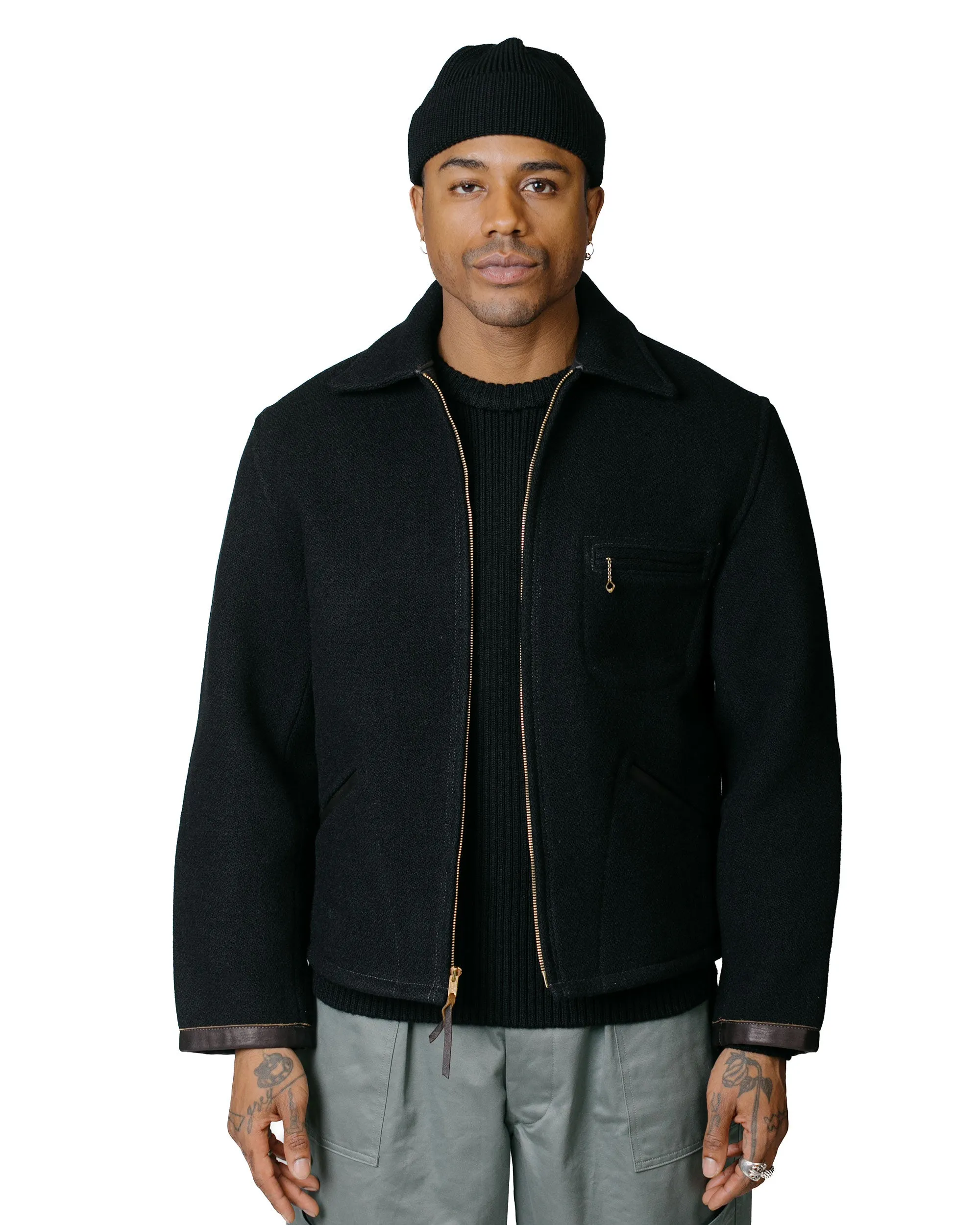 Certainly! Here’s an optimized title for the product:

**The Real McCoys Mens MJ23118 Black Wool Field Sports Jacket - Classic Outdoor Style and Comfort**