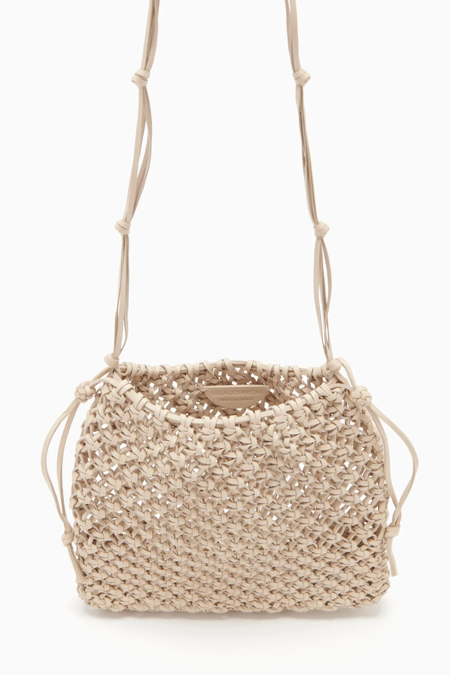 Tulia Knotted Crossbody - Alabaster