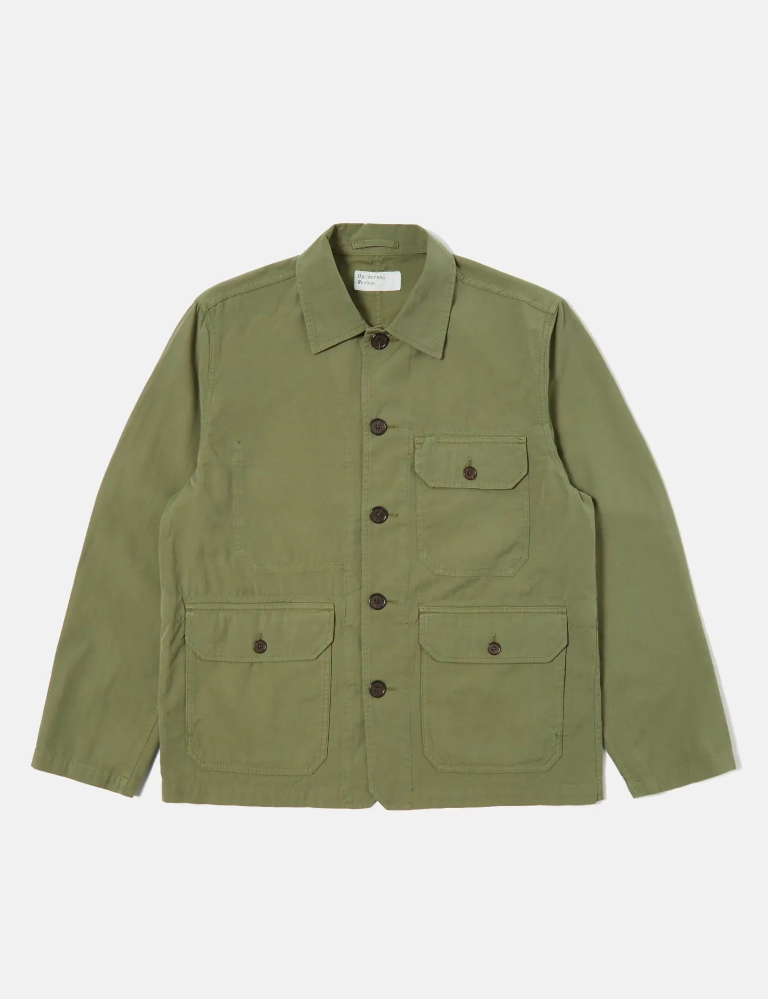 Universal Works Utility Jacket (Summer Canvas) - Birch