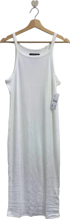 Urban Outfitters White Sleeveless Midi Dress XL