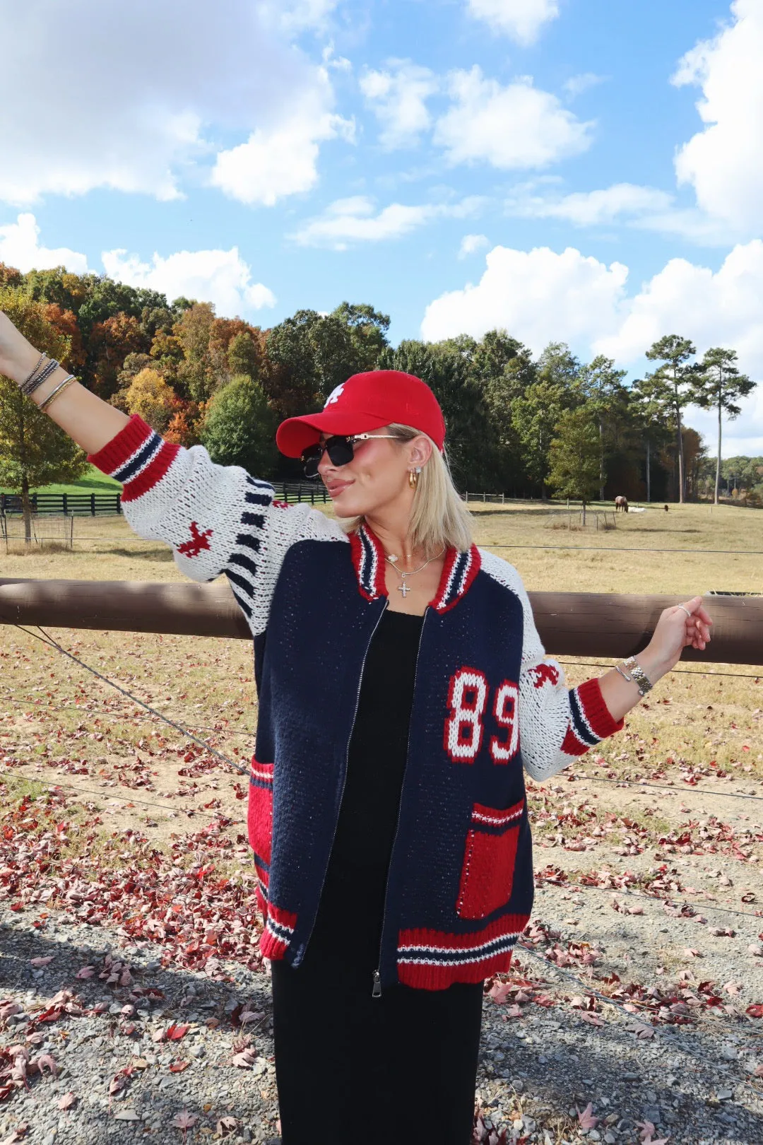 Varsity Knit Cardigan