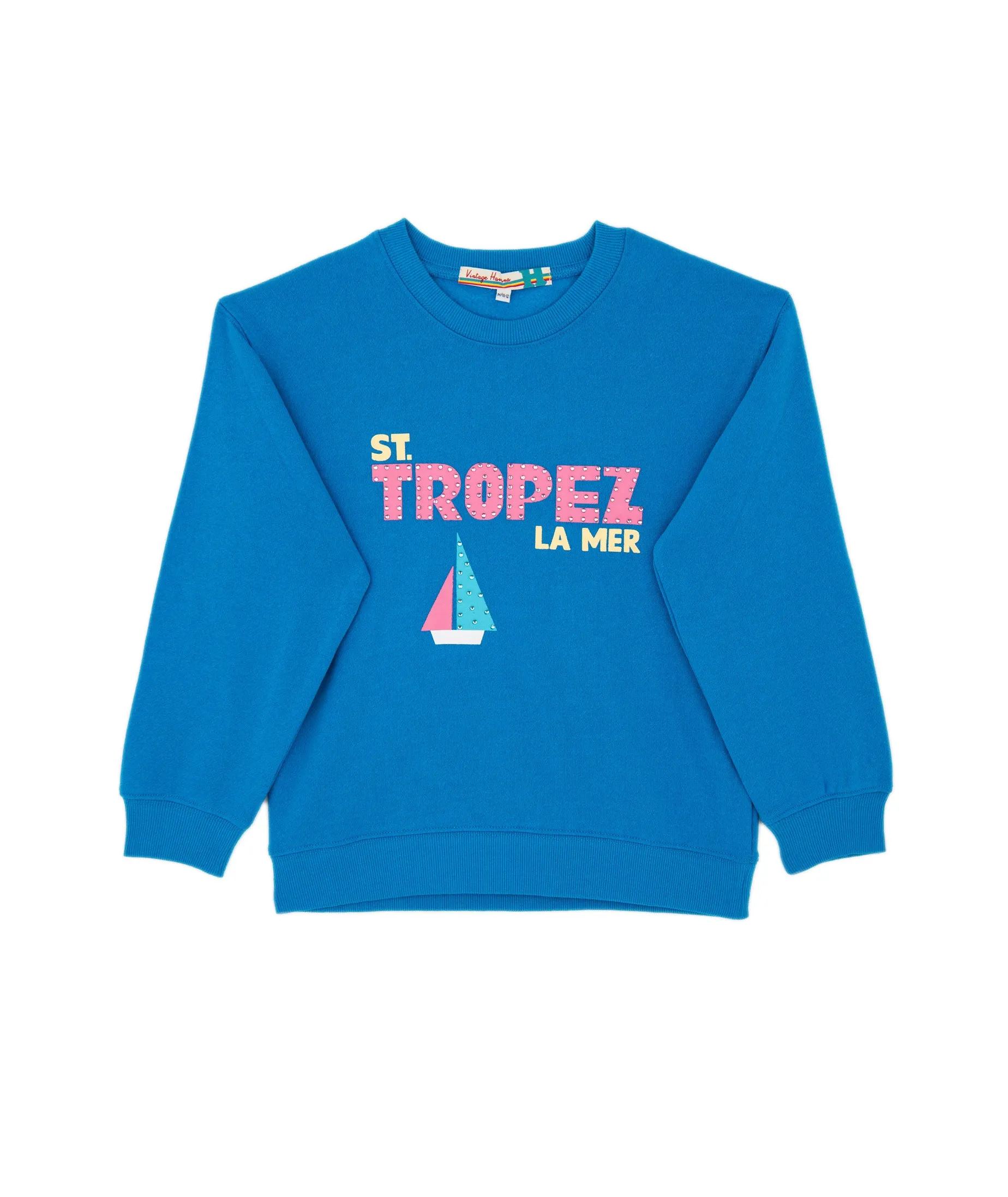 Vintage Havana Girls St. Tropez Surf Wash Crew Sweatshirt