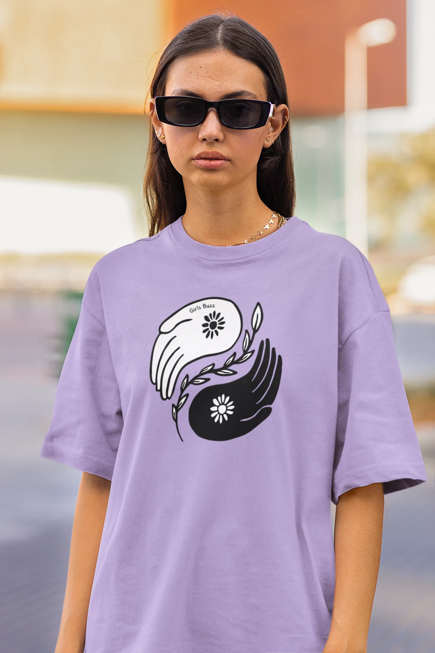 Zen Yoga Oversized Tee